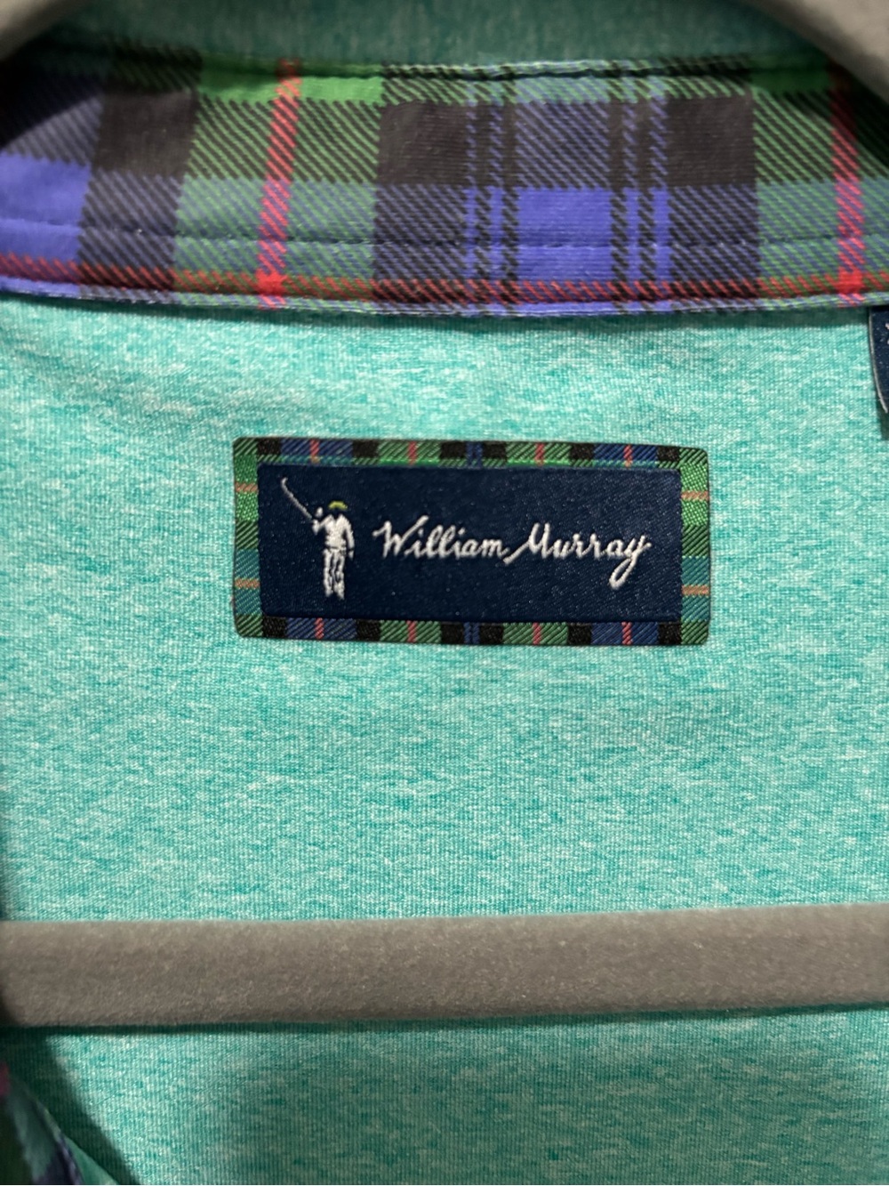 William Murray Teal Green Polo Shirt - Picture 5 of 5